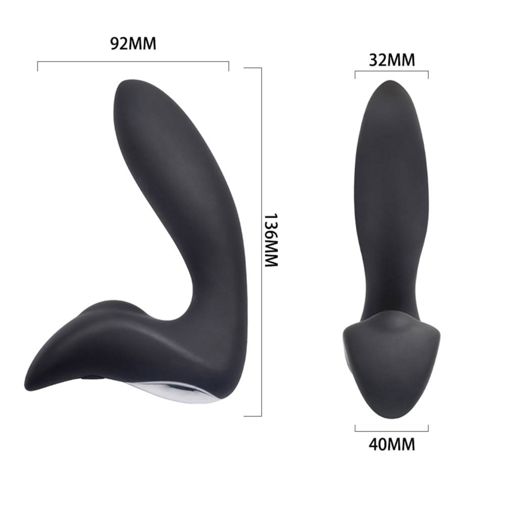 Male “C” Prostate Massager Anal Vibrator Silicone Butt Plug Sex Toys for Women Men Masturbator Anal Toys for Adult Couples