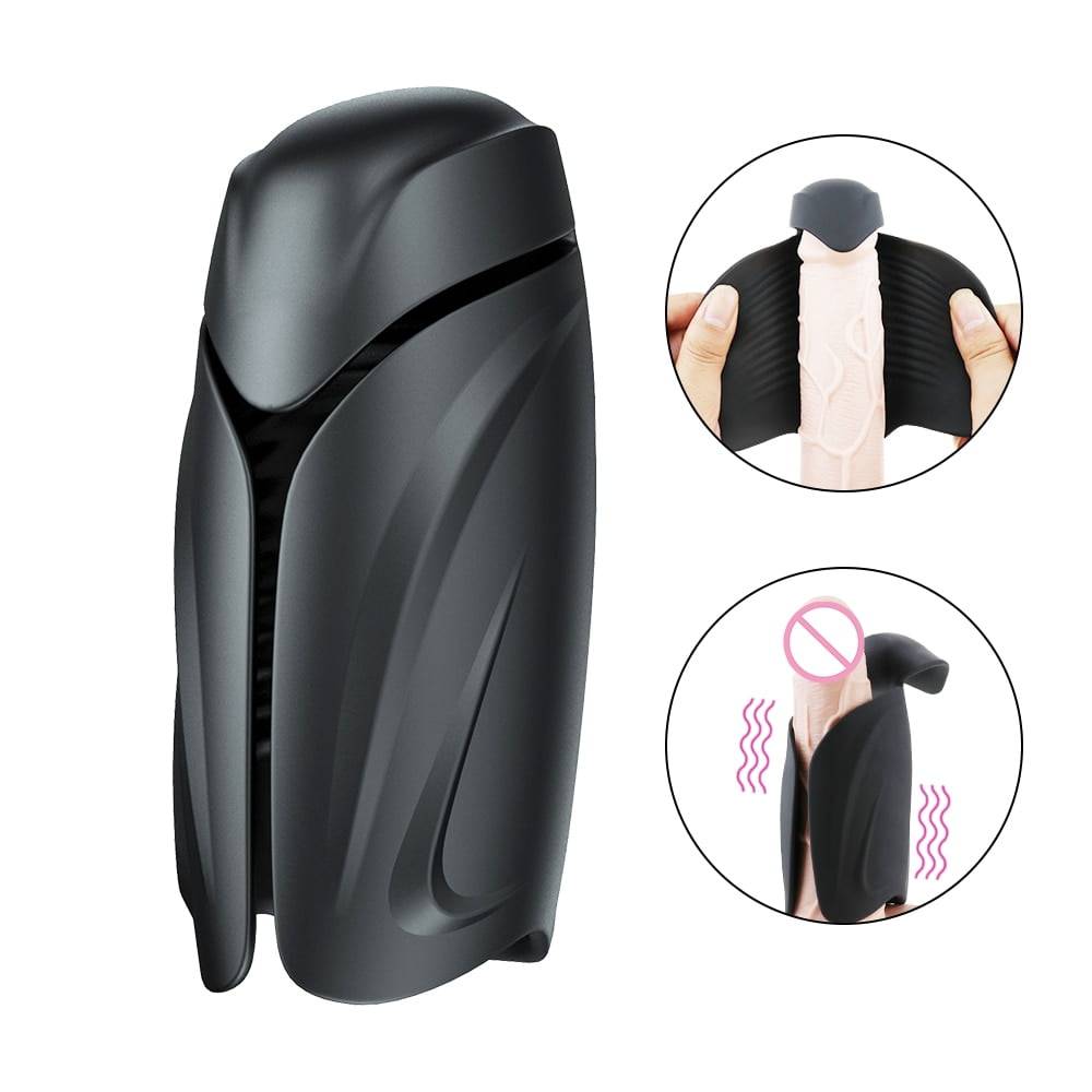 Tongue Licking Glans Vibrator For Men Masturbator Cup Adult Sex Toys For Male Penis Glans Stimulator Massager Stamina Trainer