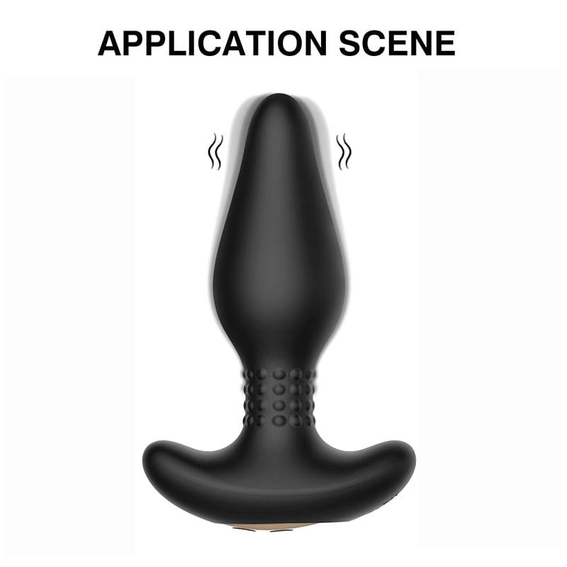 Vibrating Prostate Massager Men Anal Plug Remote Control Anal Vibrator Powerful Motors Patterns Butt Silicone Sex Toys for Adult